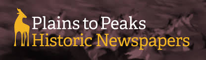 Plains to Peaks Historic Newspapers logo